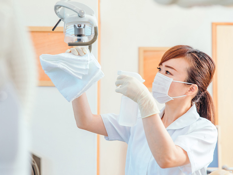 感染制御における当院のガイドライン